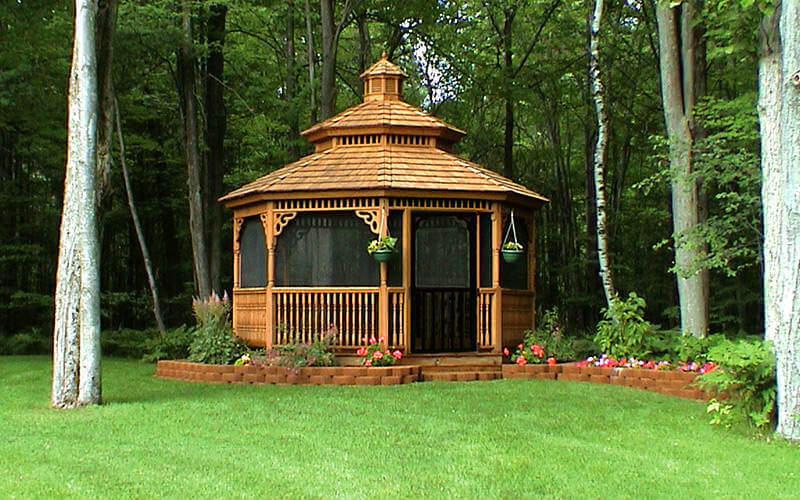 handmade gazebos