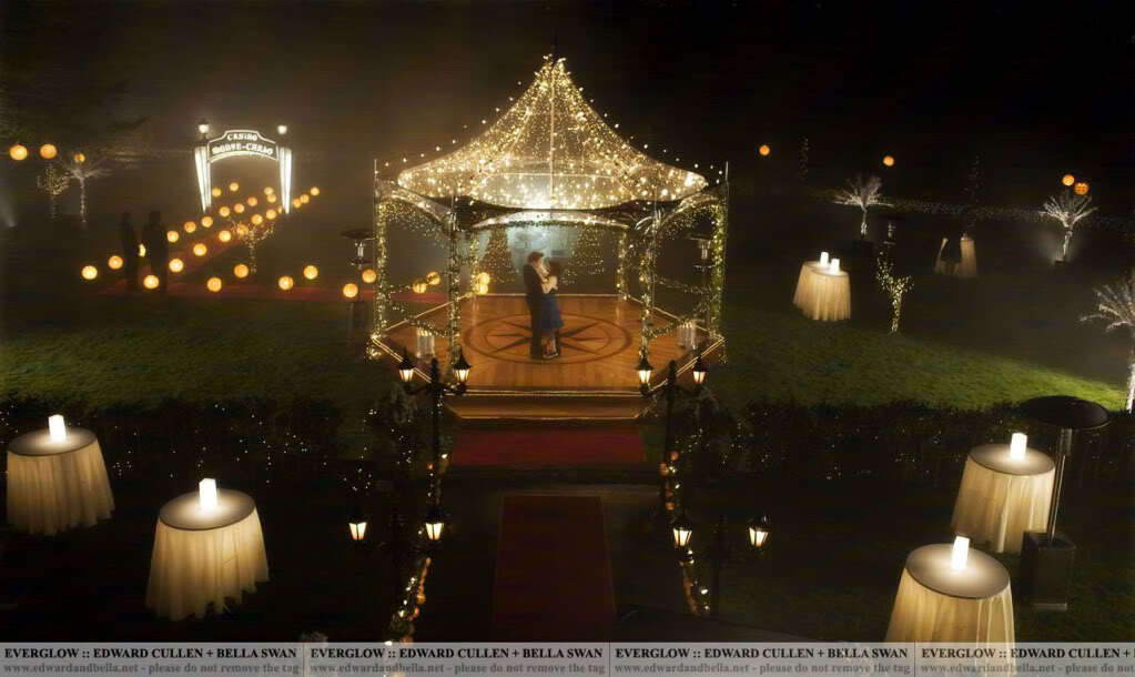 Twilight gazebo