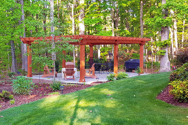 outdoor pergolas