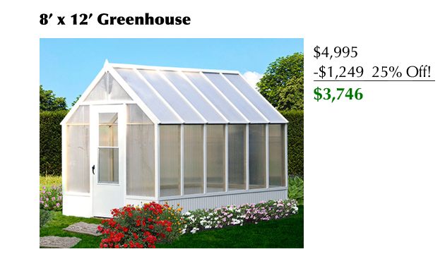 8 x 12 Greenhouse