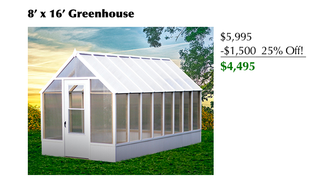 8x16 Greenhouse