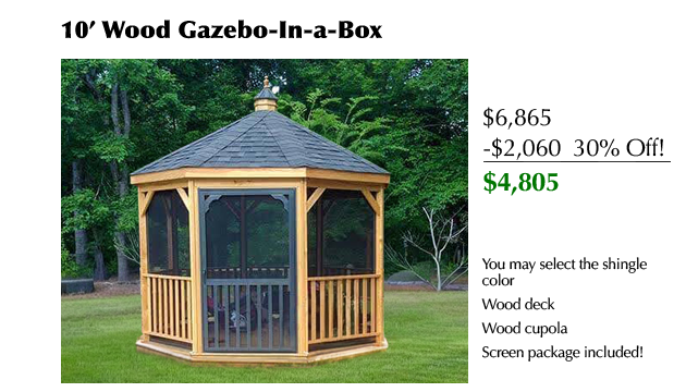 10' Gazebo in a Box