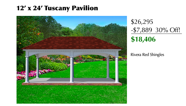 12 x 24 Tuscany Pavilion